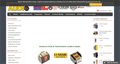 Desktop Screenshot of granada-audio.com